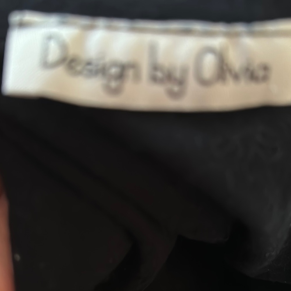 Elegant Black Paisley Halter Top - Picture 4 of 4